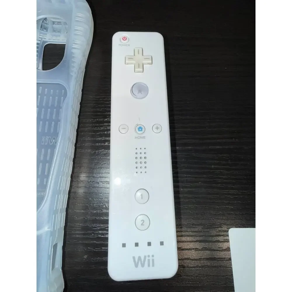 Official OEM Nintendo Wii Remote Nunchuck & Motion Plus Adapter RVL-003 W/Sleeve